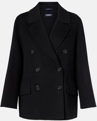 Max Mara - Lukas Virgin Wool Peacoat - Lyst