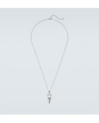 Mateo - Sterling Pendant Necklace With Pearl - Lyst