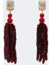 Jennifer Behr - Beaded Drop Earrings - Lyst