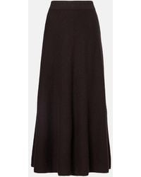 Lisa Yang - Torie High-Rise Cashmere Maxi Skirt - Lyst