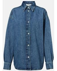 Rohe - Camicia Di Jeans Oversize - Lyst