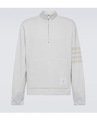 Thom Browne - Sweatshirt aus Baumwolle - Lyst