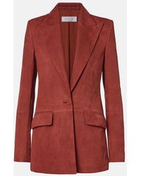 Gabriela Hearst - Leiva Suede Blazer - Lyst