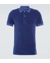 Tom Ford - Cotton Blend Polo Shirt - Lyst
