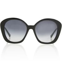 Chloé Gafas de sol cat-eye de acetato - Negro