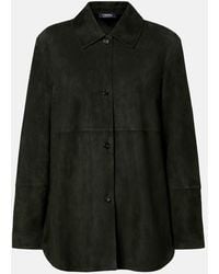 Max Mara - Suede Jacket - Lyst
