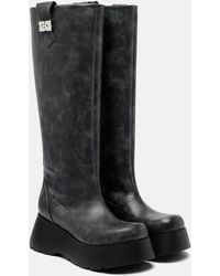 Ganni - Kat Platform Knee-High Boots - Lyst