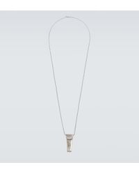 Rick Owens - Collana Crystal Trunk Charm Con Pendente - Lyst