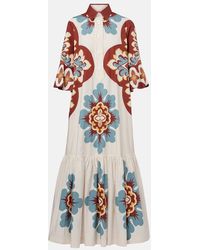 La DoubleJ - Hemdblusenkleid Artemis Aus Baumwolle - Lyst