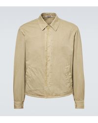 AURALEE - Cotton Blouson Jacket - Lyst