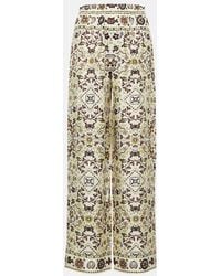 Tory Burch - Wide Trousers - Lyst