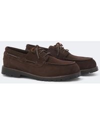 Studio Nicholson - Guston Suede Boat Shoes - Lyst