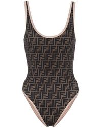 Fendi Costume intero reversibile - Nero