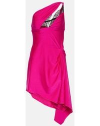 Coperni - Asymmetric One-Shoulder Minidress - Lyst
