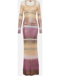 Missoni - Space-dyed Knit Maxi Dress - Lyst