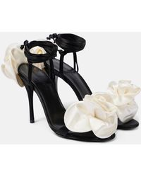 Magda Butrym - Sandalias Con Aplicación Floral, Mujer, Talla - Lyst