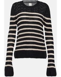 Khaite - Pullover Tilda in cashmere a righe - Lyst