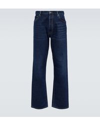 Prada - Mid-Rise Straight Jeans - Lyst