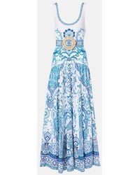 CAMILLA - Isnik Lullaby Cotton Jersey Maxi Dress - Lyst