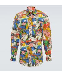 ERL - Printed Cotton Shirt - Lyst