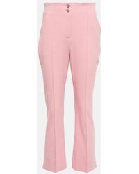 Veronica Beard - Kean High-Rise Pants - Lyst