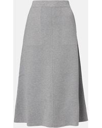 Max Mara - Falda Midi Vortice - Lyst