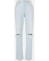 RE/DONE - High-Rise Straight Jeans 90S Loose - Lyst