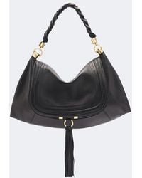 Chloé - Marcie Foulard Large Leather Shoulder Bag - Lyst