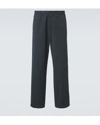 The Row - Ari Cotton Straight Pants - Lyst