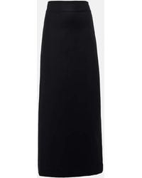 Adriana Degreas - Cotton-Blend Maxi Skirt - Lyst