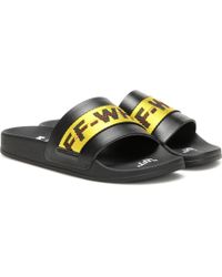 Off-White c/o Virgil Abloh Exclusivité Mytheresa – Mules Industrial - Noir