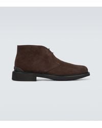 Tod's - Suede Desert Boots - Lyst
