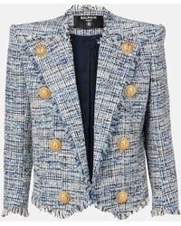 Balmain - Side To Side' Jacket - Lyst
