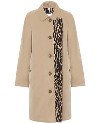 Burberry IMPERMEABILE FODERA LEOPARDO - Neutro