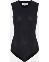 Maison Margiela - Sleeveless Stretch-Jersey Bodysuit - Lyst