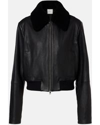 Vince - Chaqueta De Piel Con Borrego - Lyst