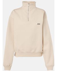 Jacquemus - Logo Cotton Jersey Sweatshirt - Lyst