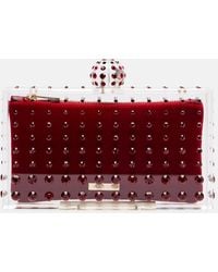 Aquazzura - Tequila Mini Beaded Clutch - Lyst