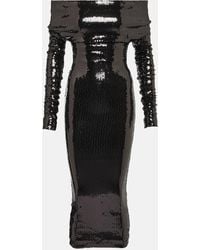 Alexandre Vauthier - Sequined Strapless Gown - Lyst