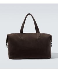 Metier - Nomad Weekend Suede Duffel Bag - Lyst