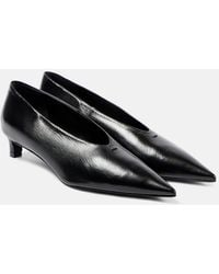 Jil Sander - Leather Pumps - Lyst