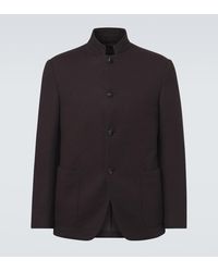 Agnona - Wool And Cashmere Jacket - Lyst