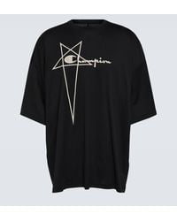 Rick Owens - X Champion® – T-shirt en coton - Lyst