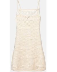 STAUD - Rio Crochet Cotton Beach Dress - Lyst