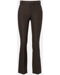 Max Mara - Fatina Cropped Straight Pants - Lyst