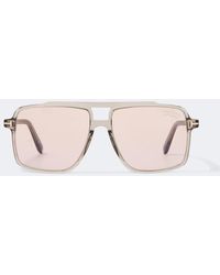 Tom Ford - Kemp Navigator Sunglasses - Lyst