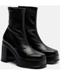Jimmy Choo - Ankle Boots Hadi Aus Leder - Lyst