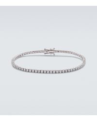 SHAY - Diamond Encrusted White Gold Bracelet - Lyst