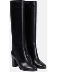 Gianvito Rossi - Stiefel Santiago Aus Leder - Lyst