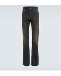 Balenciaga - Mid-Rise Bootcut Jeans - Lyst